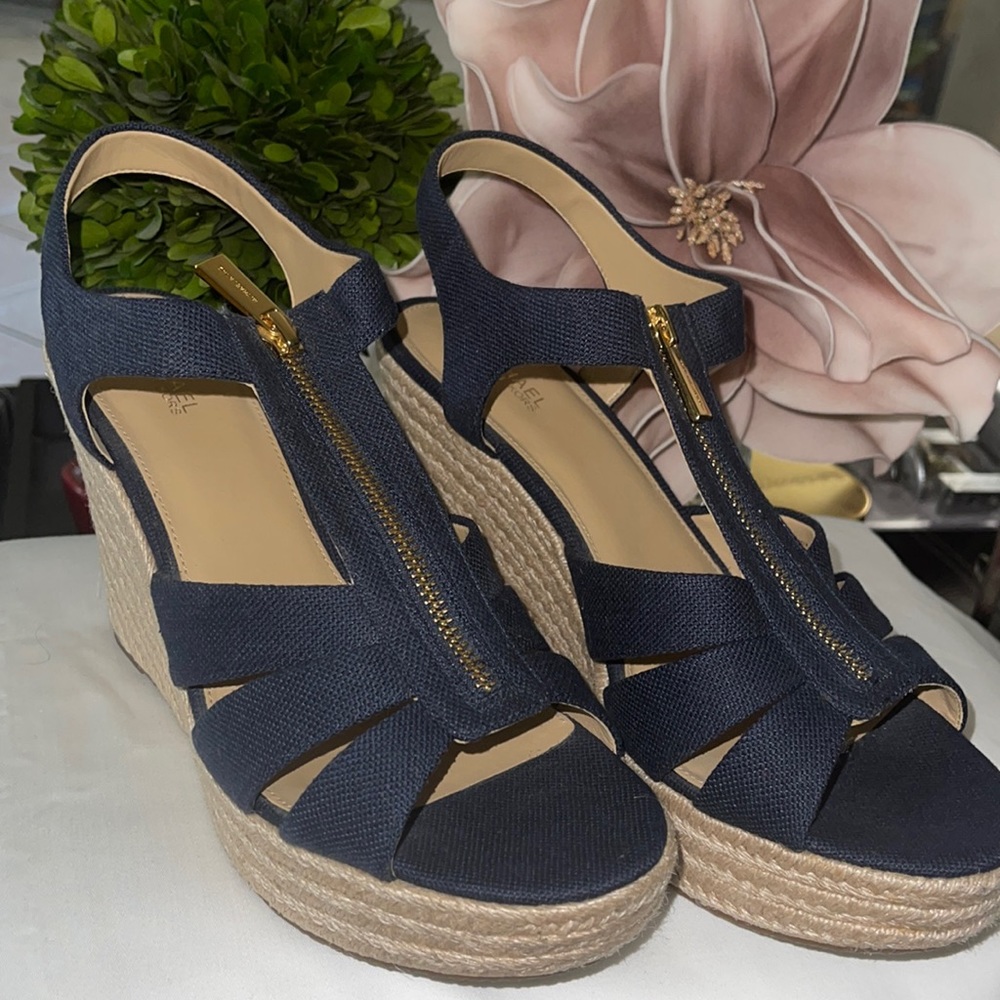 Michael Kors Berkley Wedge Sandals